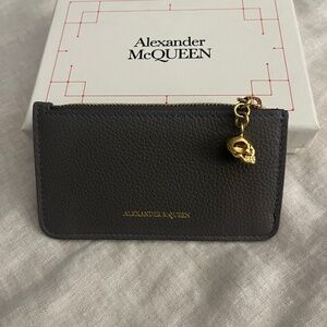 Alexander McQueen card holder and coin purse